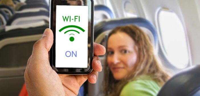WiFi in het vliegtuig