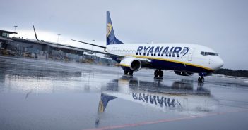 Ryanair vliegtuig