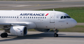 Air France Vliegtuig Volgen
